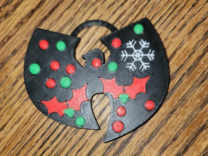 Wu-Tang Clan Christmas Ornament