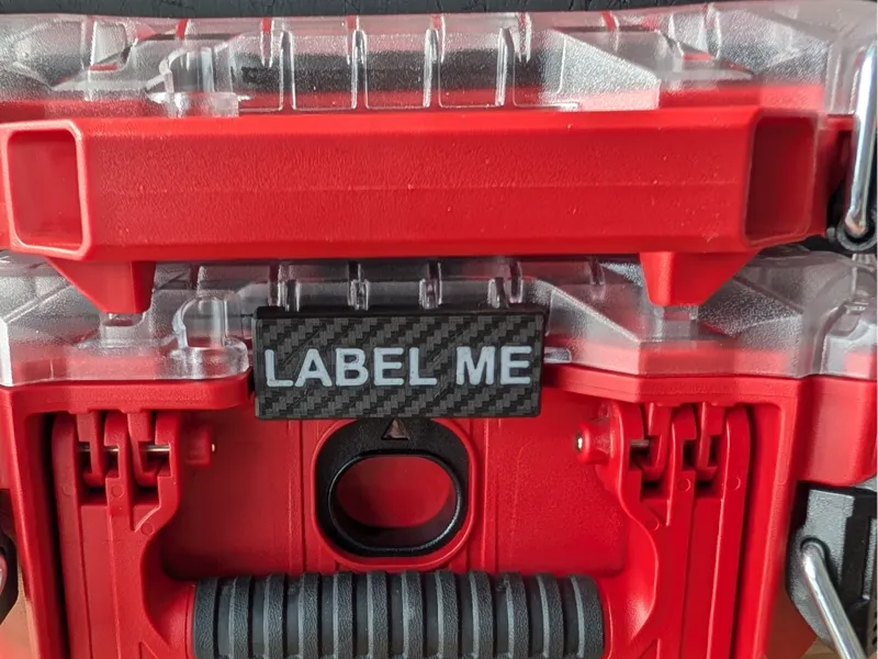 Milwaukee Organizer Label
