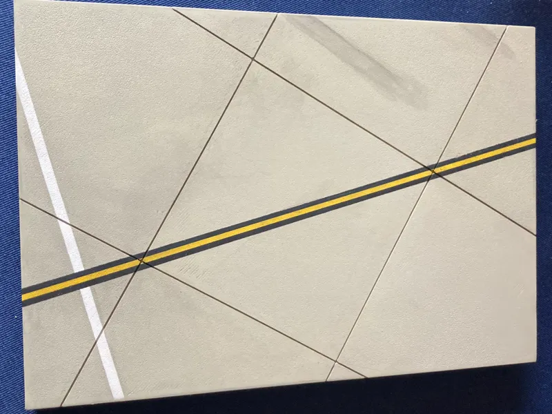 1/72 scale aircraft tarmac display baseplate