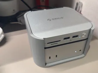Orico M4 macmini Hub 固定架