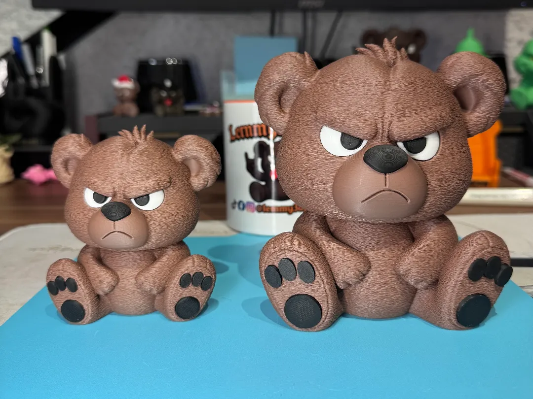 Dekoratif Ayı Biblo Koleksiyonluk Hediye Süs Özel Tasarım Çok Parçalı