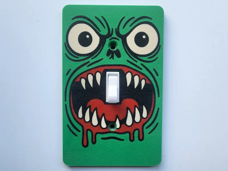 Creepy Light Switch Cover