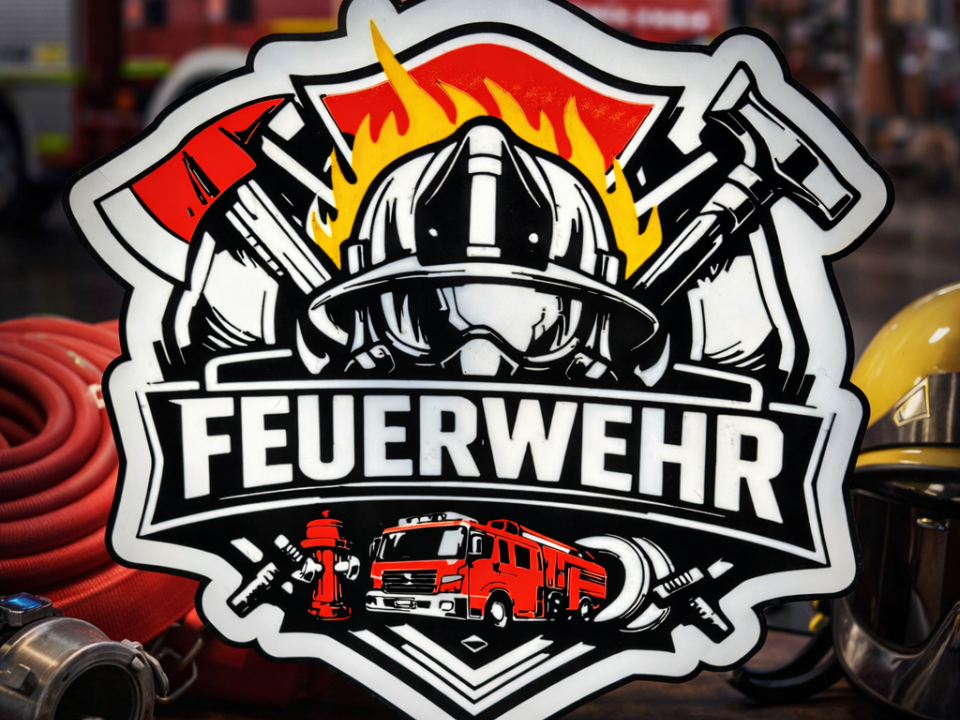 Lightbox Feuerwehr - Feuerwehr Lampe