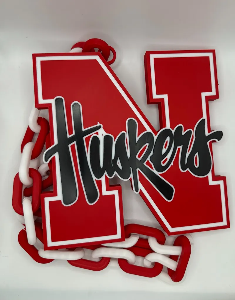 Nebraska Huskers Sports Chain