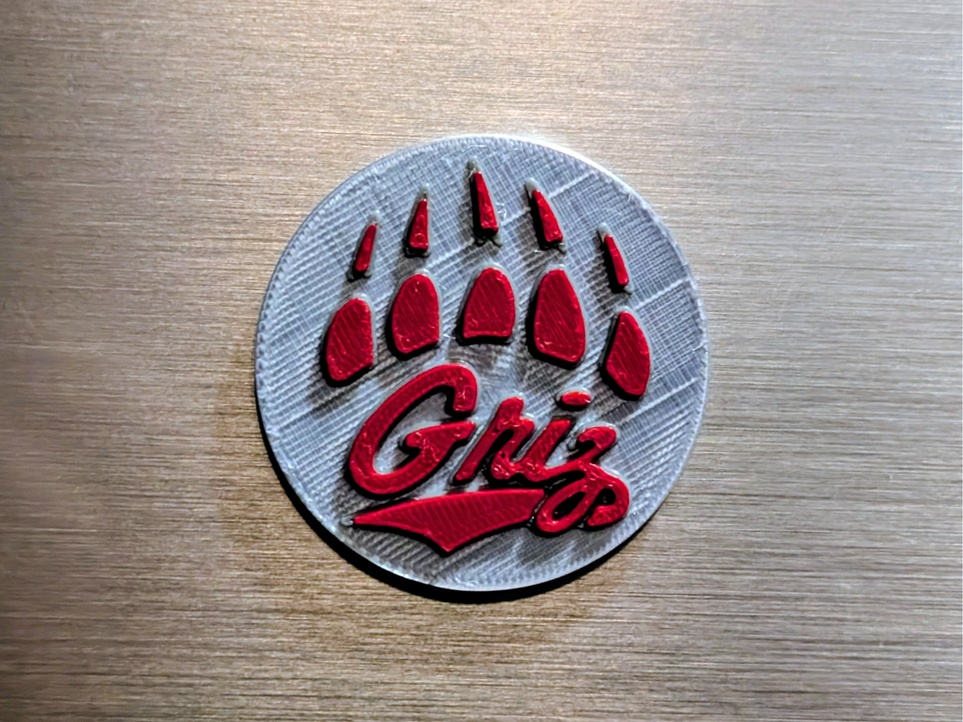 Montana State Grizzlies Magnet - Layered Design!