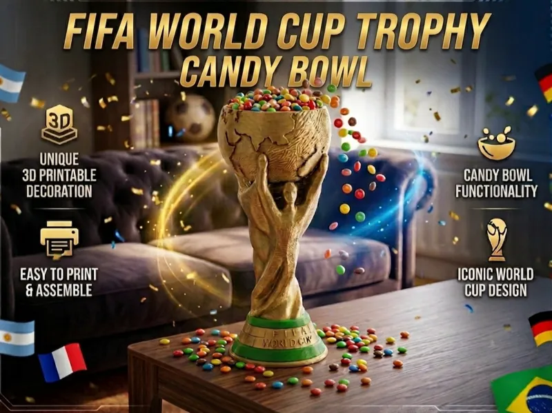 FIFA World Cup Trophy - Candy Bowl