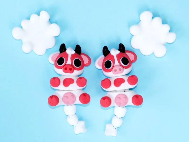 Cute Flexi Milk Cow