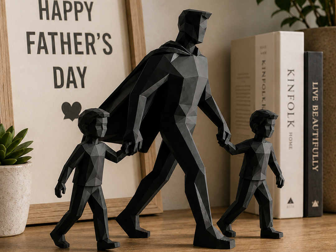 Super Hero Dad - Fathers day - 2 Boys
