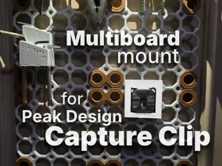 Multiboard mount for Peak Design Capture