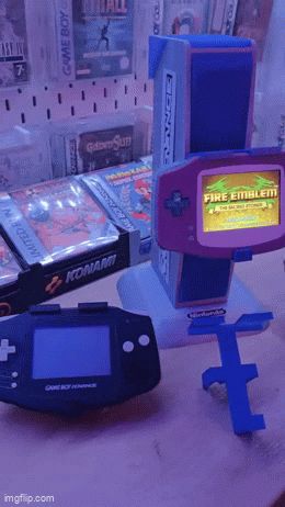 Gameboy Advance Kiosk Mount