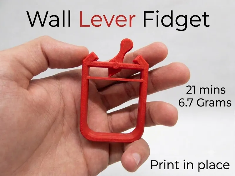 Wall Lever Fidget