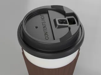 Coffee Cup small size 1:1 scale