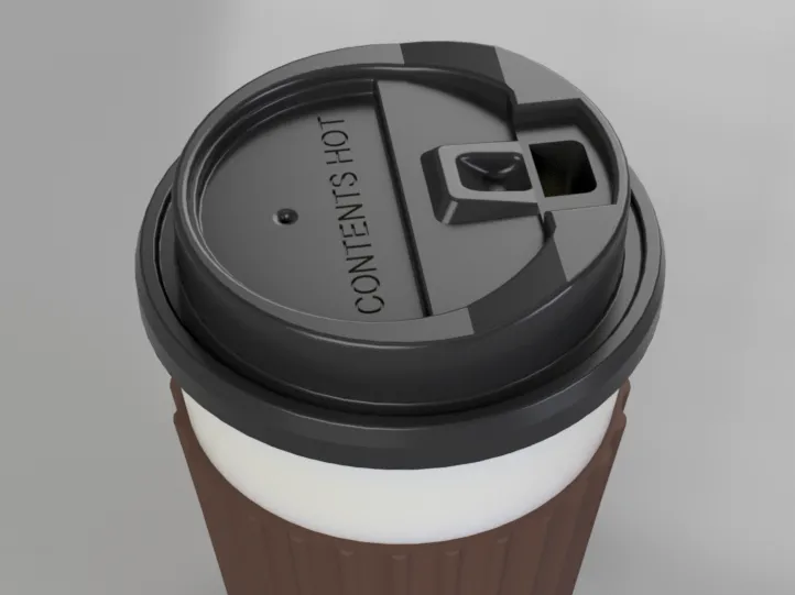Coffee Cup small size 1:1 scale