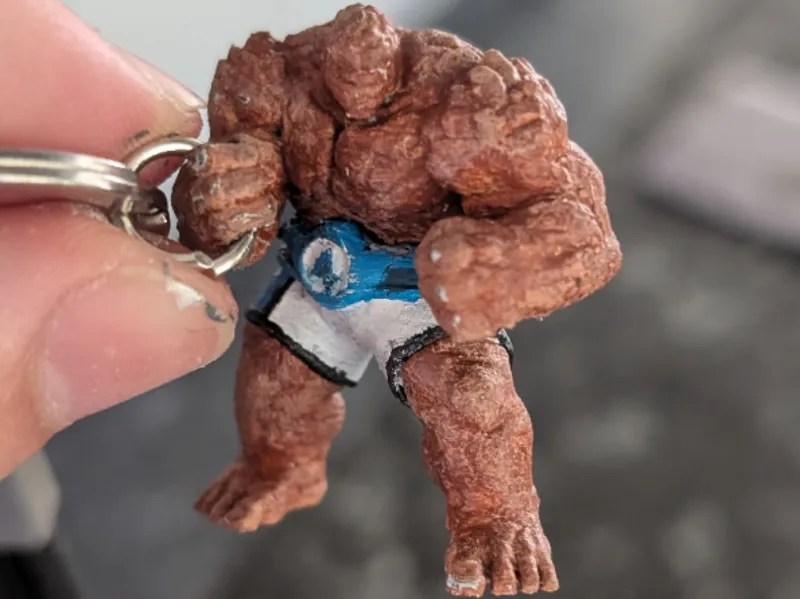 The Thing keychain