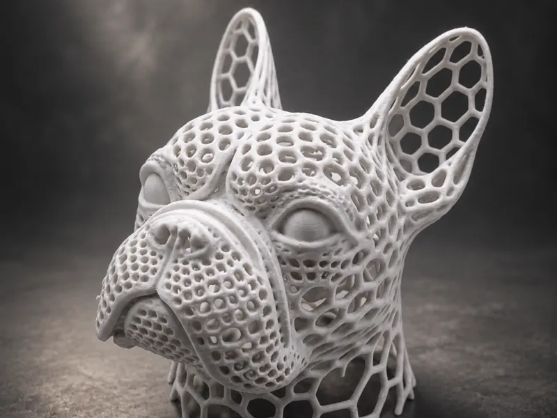 Frenchie Voronoi Head