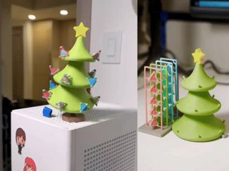 Splatoon Christmas Tree