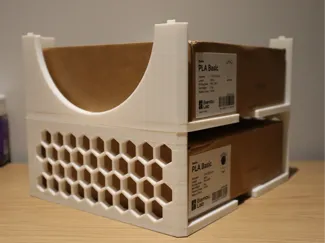 Filament storage stack (stackable)