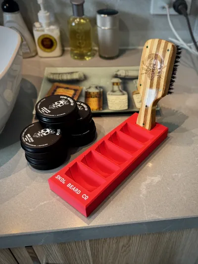 Beard Balm Rack - Free 3D Print Model - MakerWorld