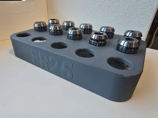 ER25 collet organizer