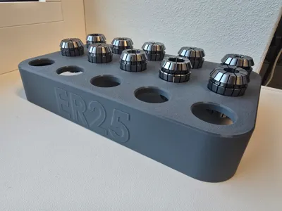 ER25 collet organizer