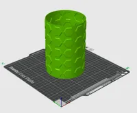 0.8mm nozzle, 0.4mm layer, 1 walls, 0% infill