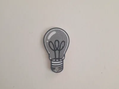 Lightbulb Keychain