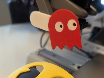 Pacman Ghost Blinky Poop Deflector
