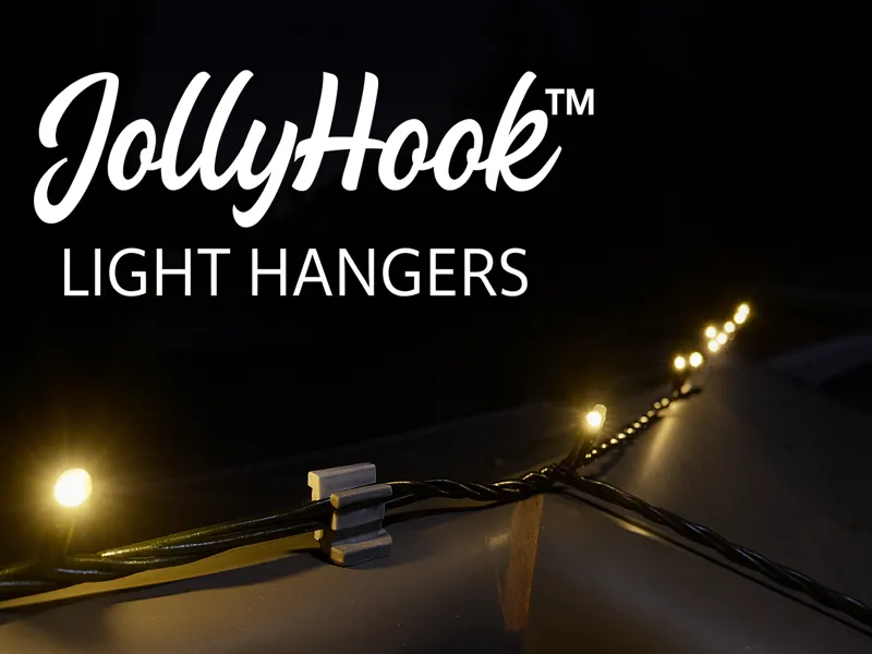 Jolly Hook - Christmas Light Mounting System