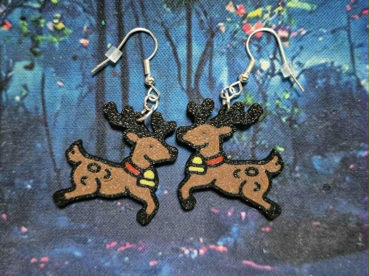 Reindeer Earring view 2