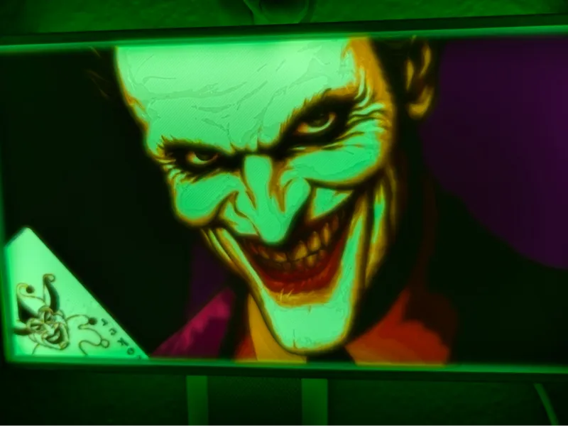The Joker Lithophane
