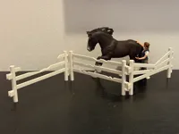 Clôture de paddock pour figurines de chevaux — photo 2