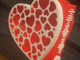 Heart Shaped box w/ spotify link