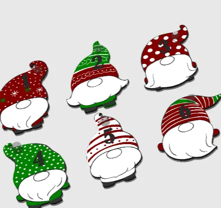 Advent Calendar Gnomes/ Elves