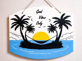 Good Vibes Only Sign