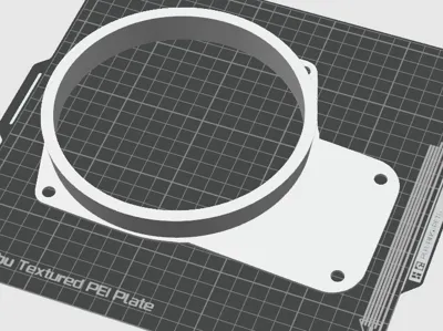 Porsche 944 rear speaker mount