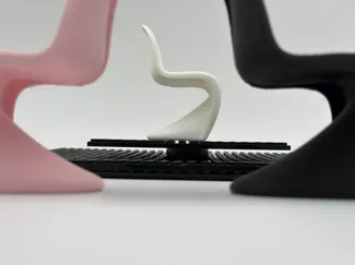 Sedia Verner Panton - scala 1:10