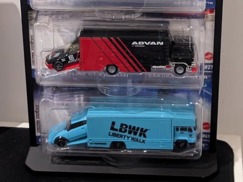 Hot Wheels Display - Team Transports
