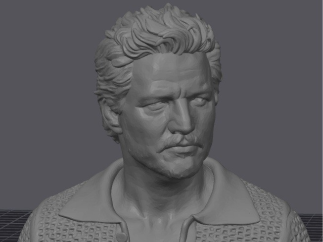 Pedro Pascal Bust