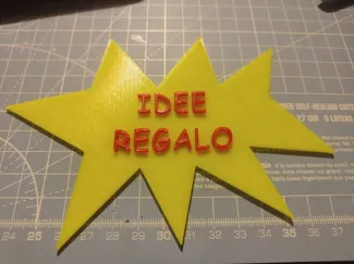 Cartello idee regalo 