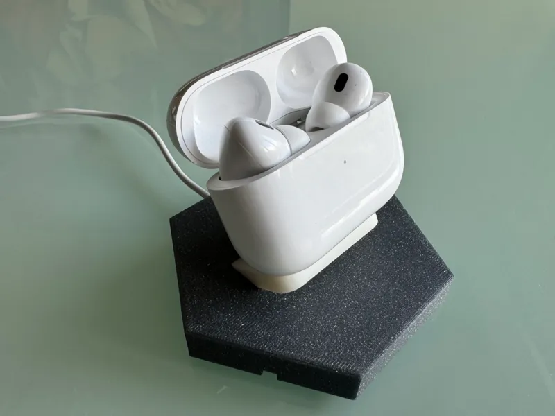 "HexMagOn" AirPods MagSafe charging base