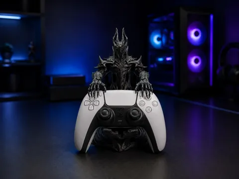 Soporte: The Dark Lord’s Throne – PS5 Controller Stand — referencia de MakerWorld
