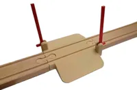 Barrière de passage à niveau universelle pour circuit en bois — photo 4