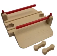Barrière de passage à niveau universelle pour circuit en bois — photo 2