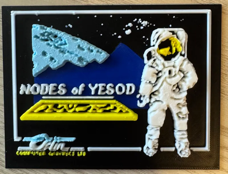 ZX Spectrum Nodes of Yesod Loading Screen - Odin