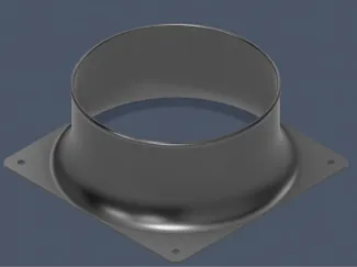 120mm fan to 100mm duct