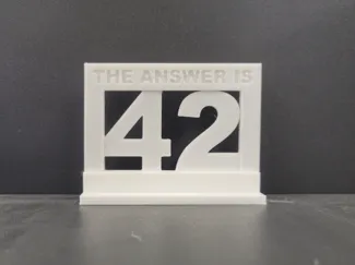 The Answer Is 42