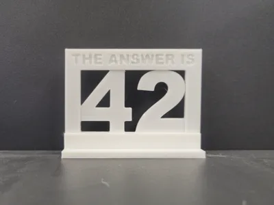 The Answer Is 42