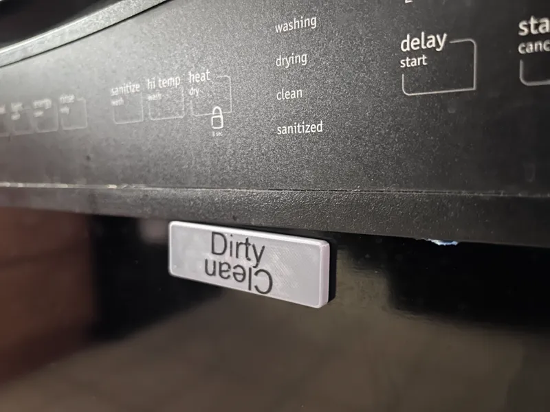 Clean / Dirty Dishwasher Magnet