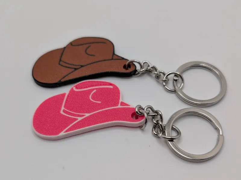 Cowboy Hat Keychain