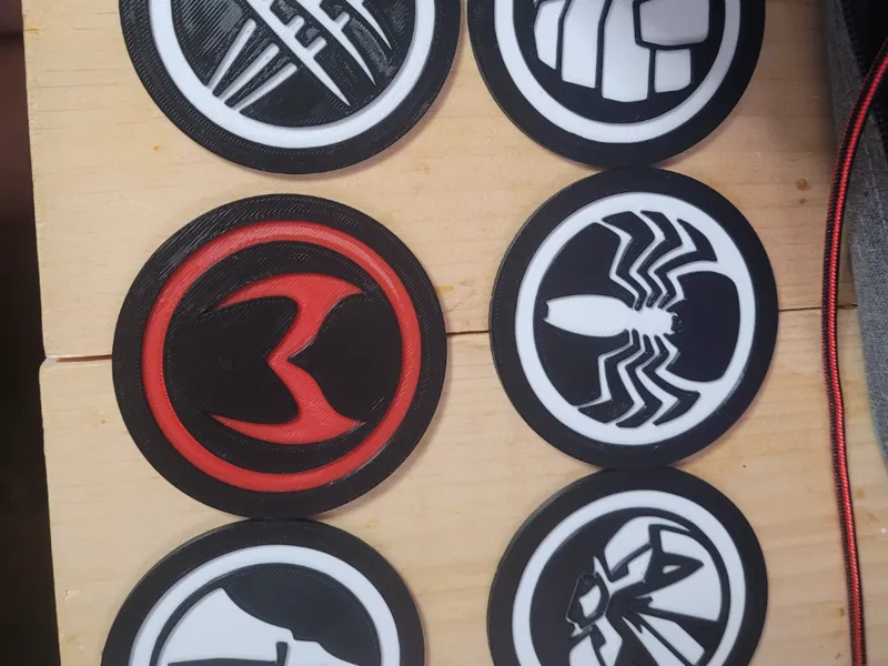 Marvel rivals coaster set